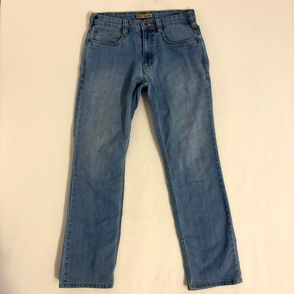 5.11 Tactical Jeans Men's 32x32 Blue Denim Medium Wash Outdoor Gorpcore Work 511
